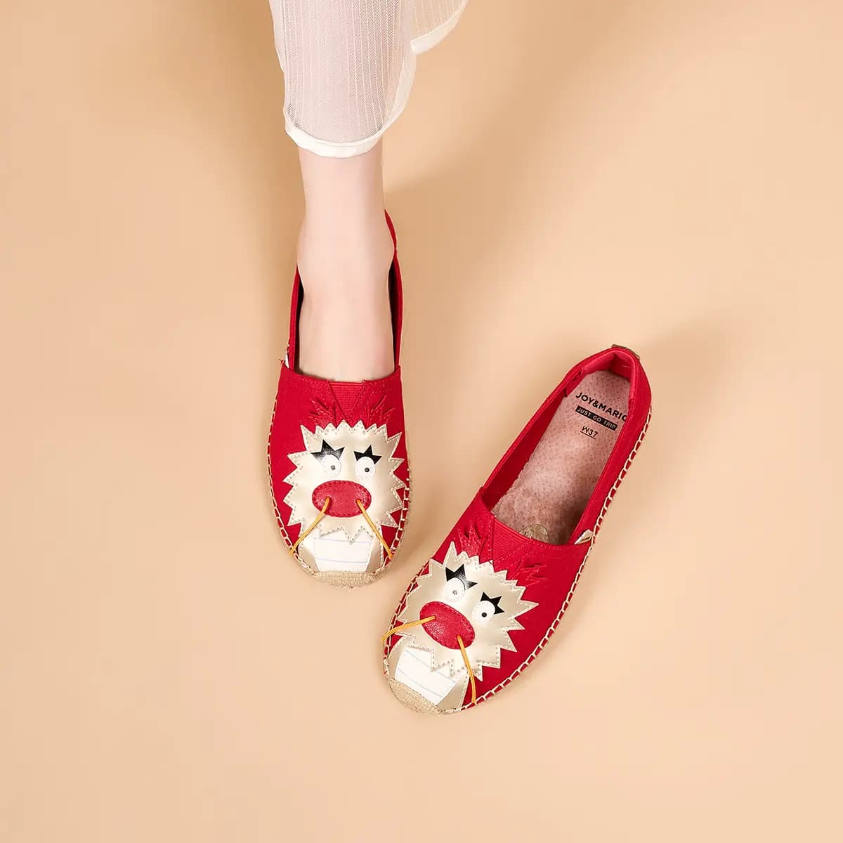 Joy&Mario Fabric Qadın Espadril 16
