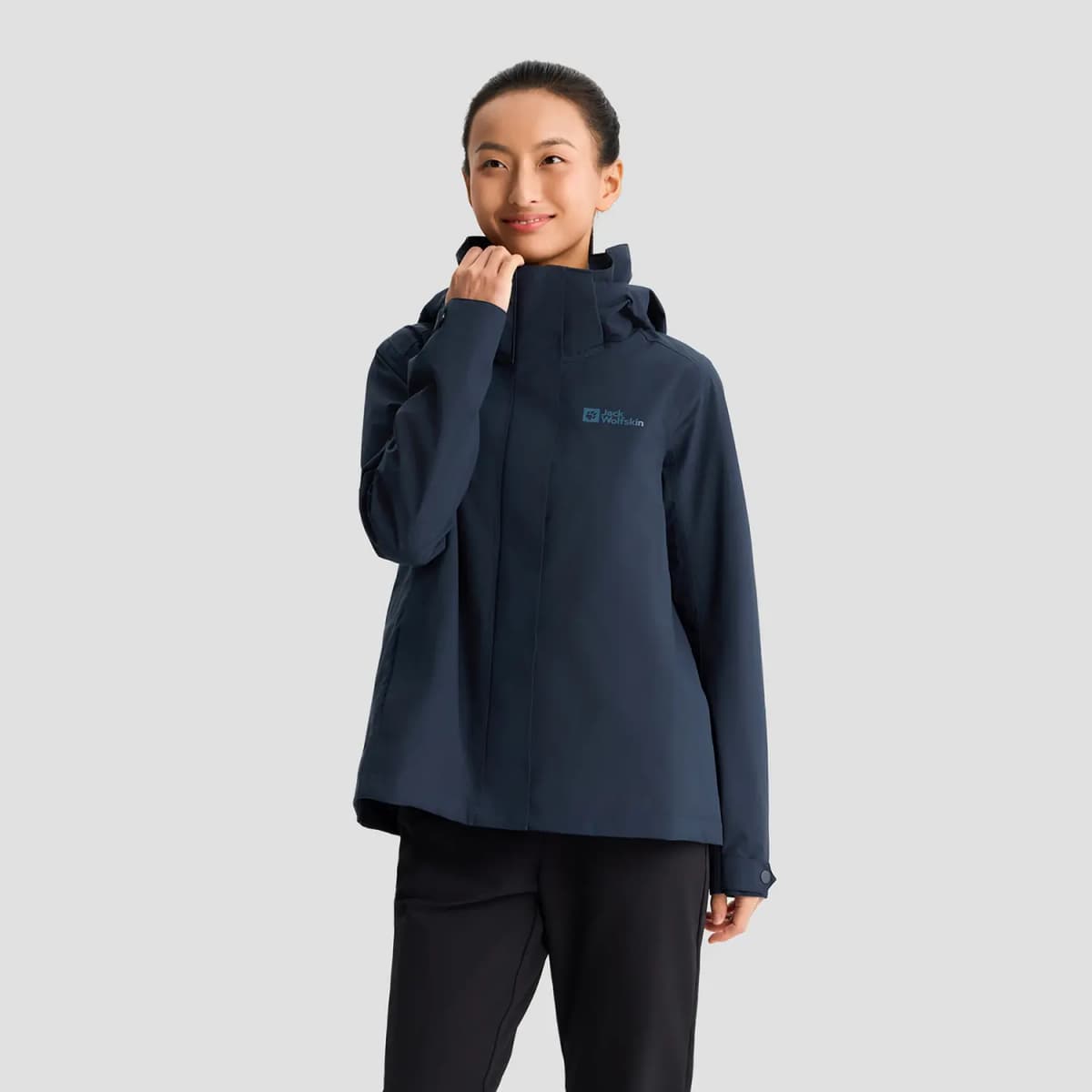 Jack Wolfskin KARANA Qadın Küləkeçirməyən Pencək 6