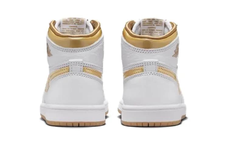 Jordan 1 Retro High OG Metallic Gold PS 5