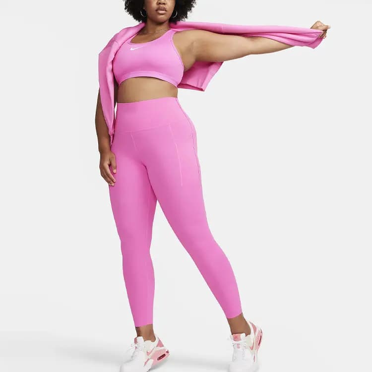 Nike Leggings Qadın Pudra 3