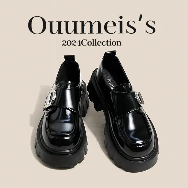 Ouumeis Ballet Flats Loafer Qadın 7