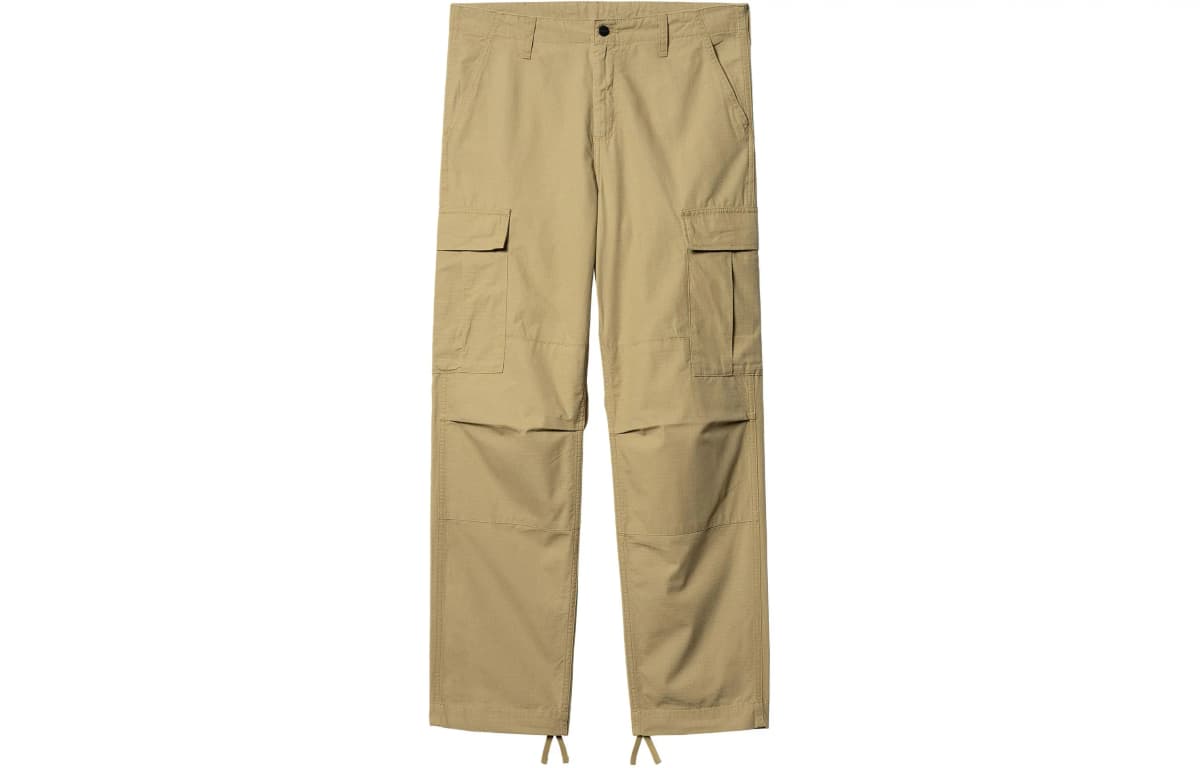 Carhartt WIP Logo Patch Straight Leg Pants