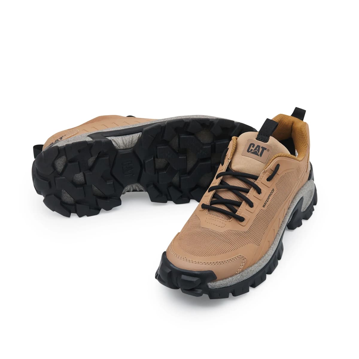 CAT Outdoor Shoes Unisex Low-Top Brown 3