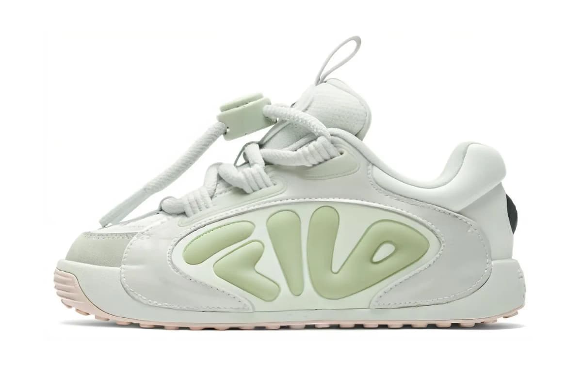 FILA KIDS Low-Top Uşaq Skeytbord Ayaqqabısı Açıq Yaşıl