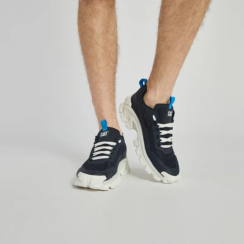 CAT Non-slip Lightweight Low-Top Outdoor Shoes Unisex Navy Blue 9