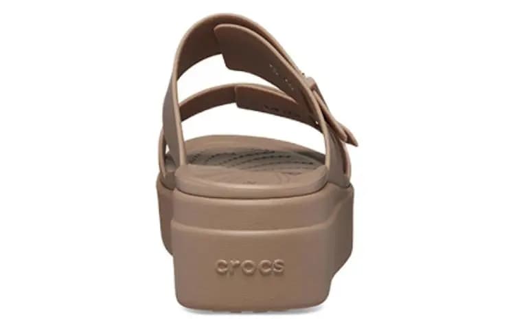 Crocs Brooklyn Səndəl Qadın Latte 3