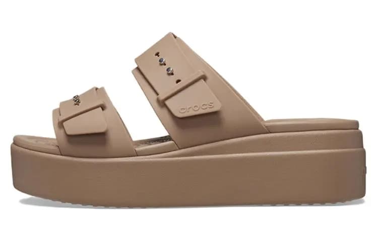 Crocs Brooklyn Səndəl Qadın Latte