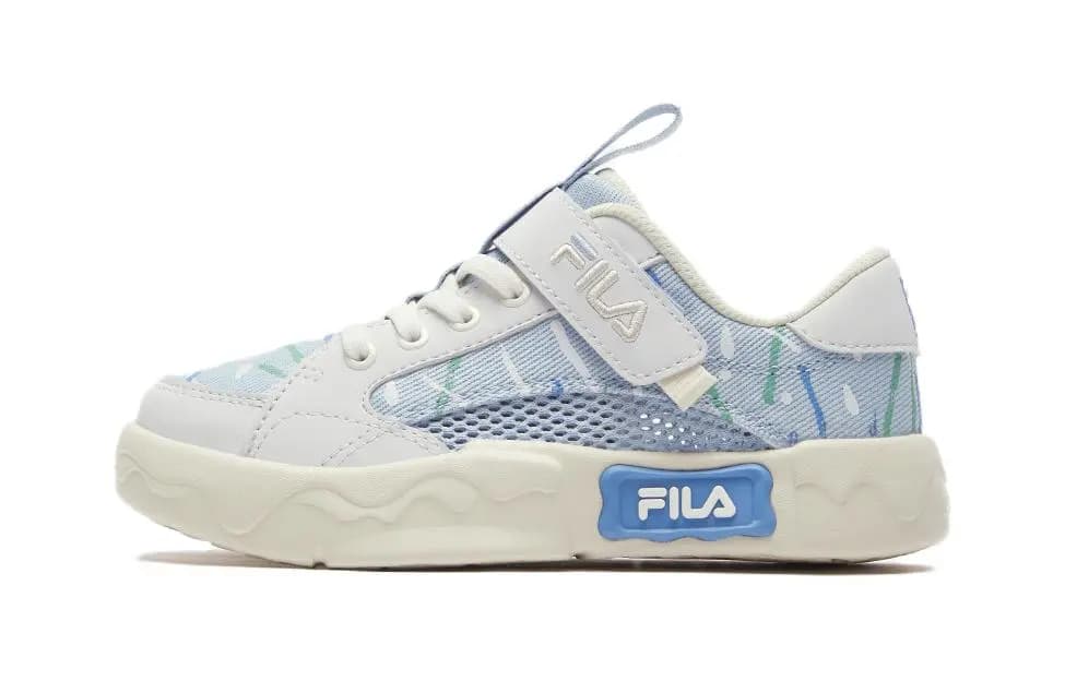 FILA KIDS POP2 Skateboarding Ayaqqabısı Ağ/Mavi Uşaq