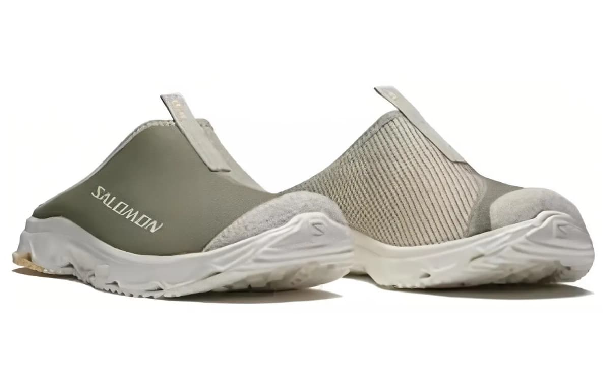 SALOMON RX Slide 3.0 Abrasion-Resistant Slip-Resistant Wrap-toe Slippers Unisex Green 3