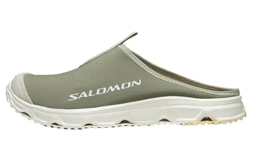 SALOMON RX Slide 3.0 Abrasion-Resistant Slip-Resistant Wrap-toe Slippers Unisex Green