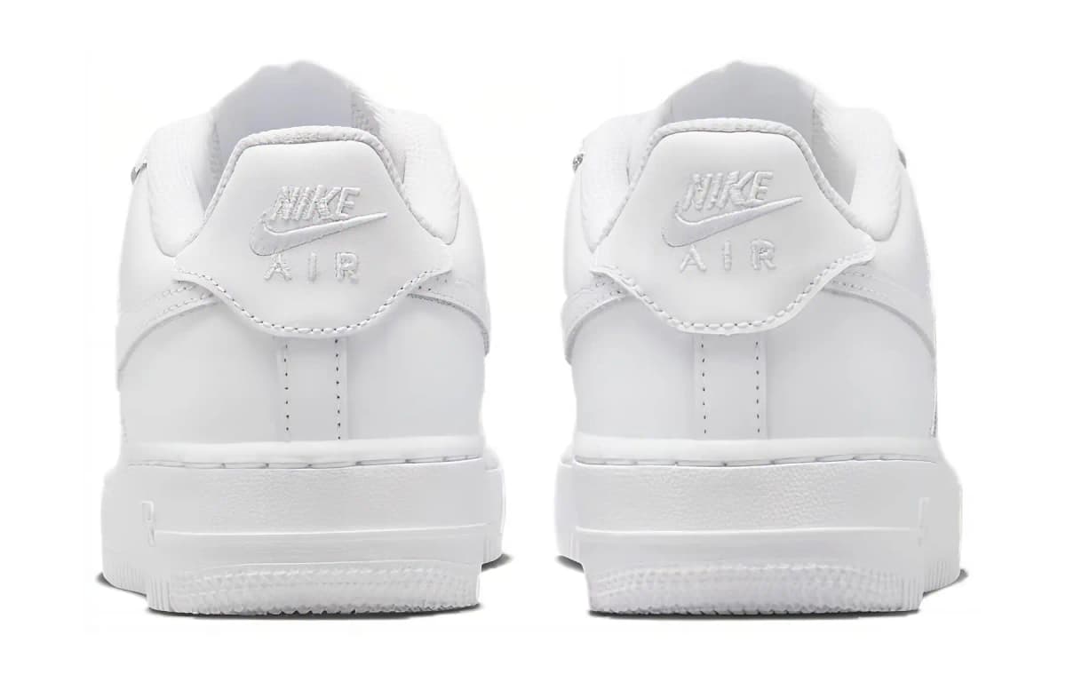 Nike Air Force 1 LE GS 'Triple White' 5