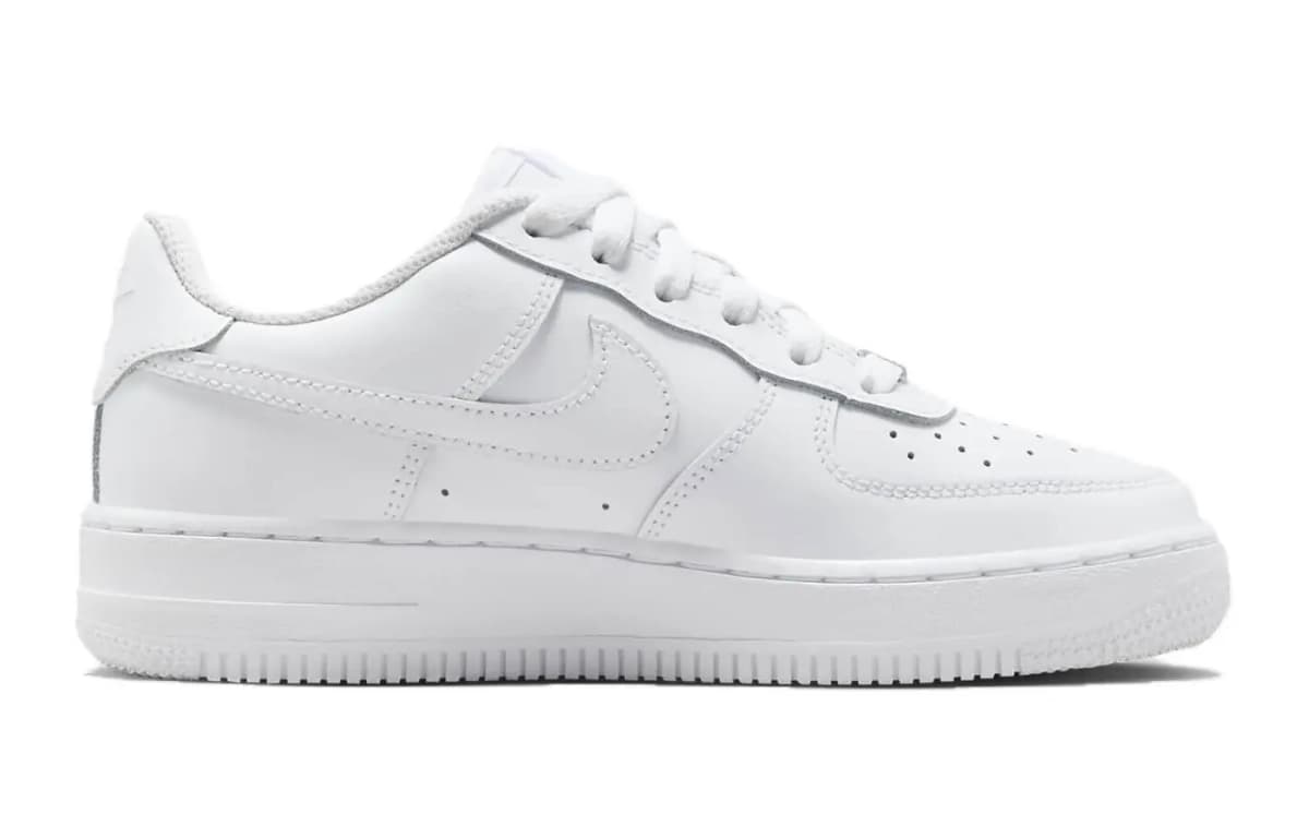 Nike Air Force 1 LE GS 'Triple White' 2