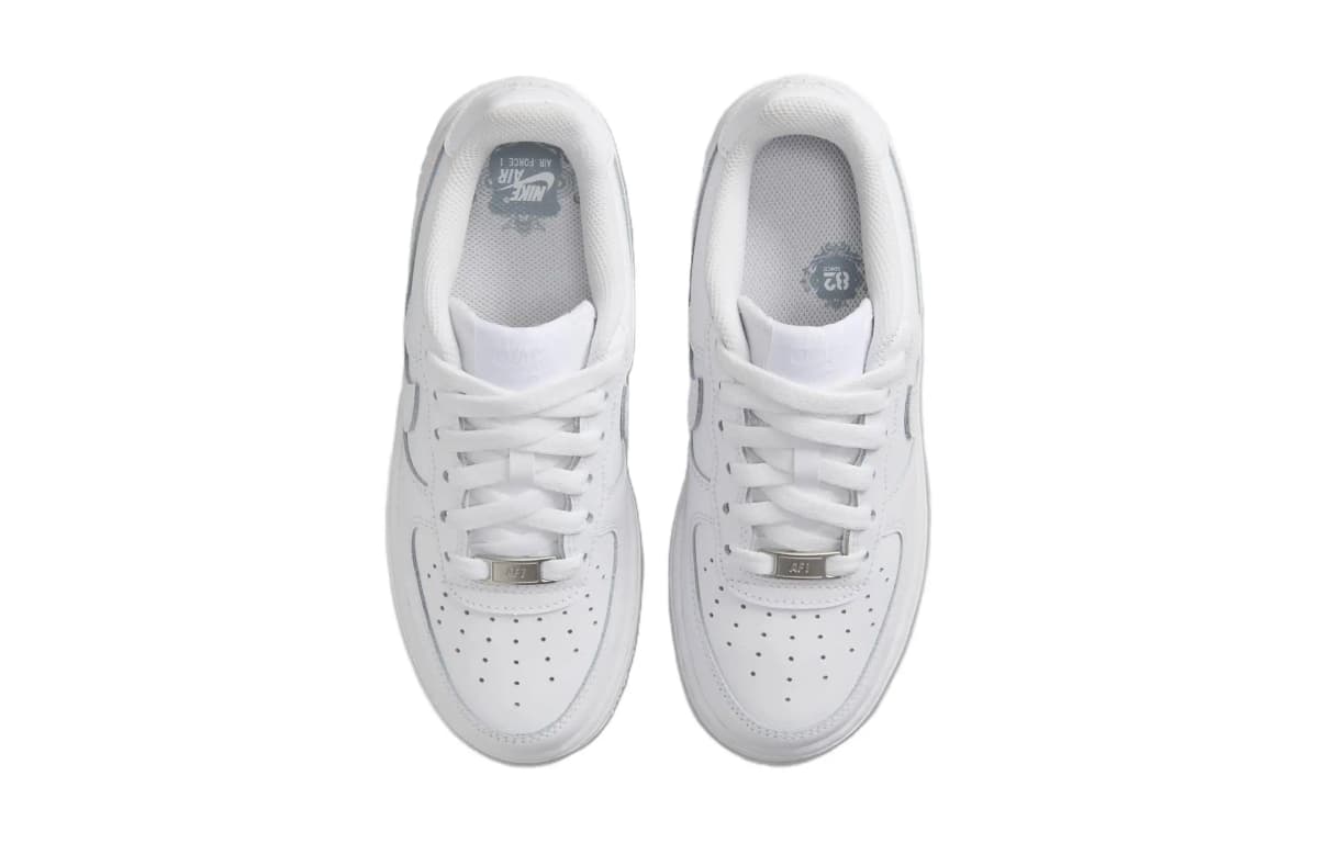 Nike Air Force 1 LE GS 'Triple White' 4