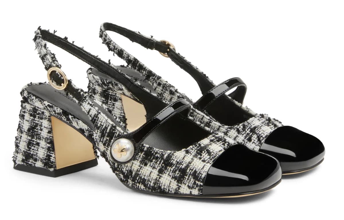 CHARLES&KEITH Small CK Strap Sandals 6.1cm Women's 6