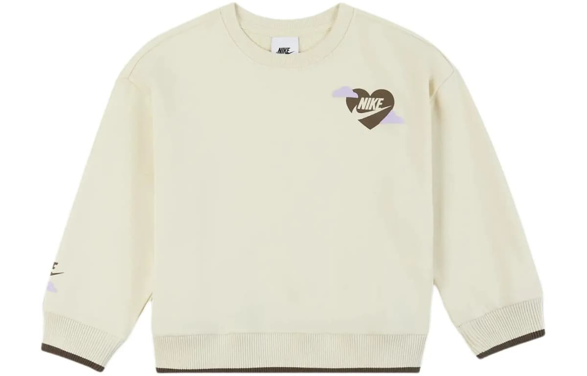Nike Swoosh Körpə və Uşaq Sweatshirt Coconut Milk