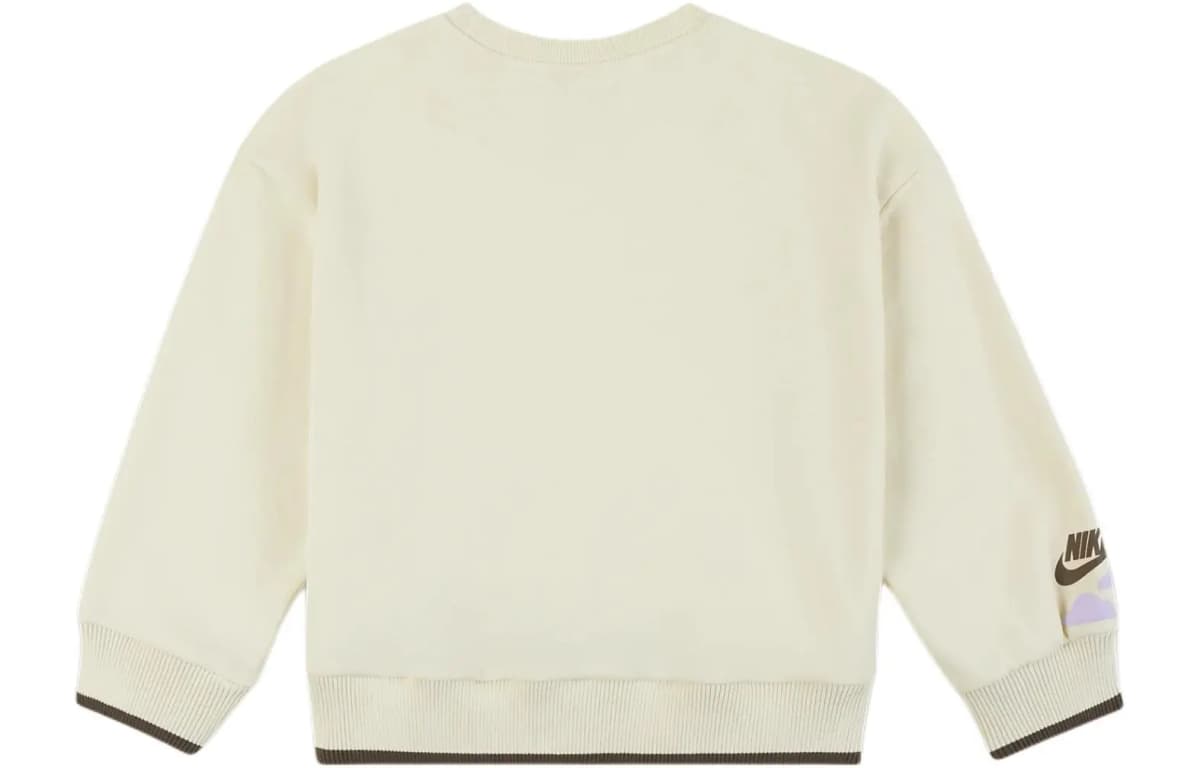 Nike Swoosh Sweatshirt Coconut Milk Infant And Toddler 2