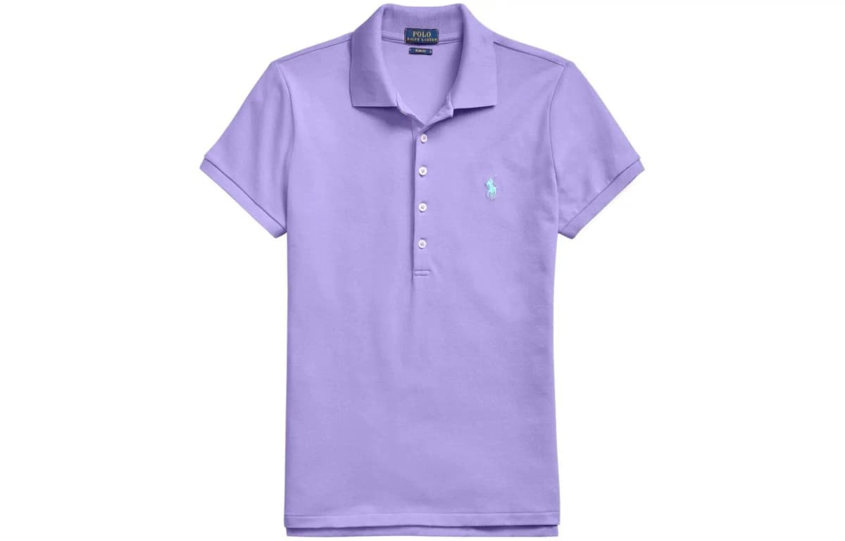 Polo Ralph Lauren Qadın Polo Köynəyi Bənövşəyi