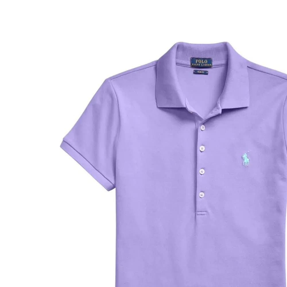 Polo Ralph Lauren Qadın Polo Köynəyi Bənövşəyi 5