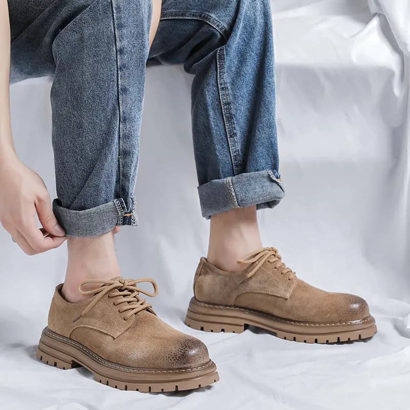 V ZERO FIVE Work Boots Men Low-Top
