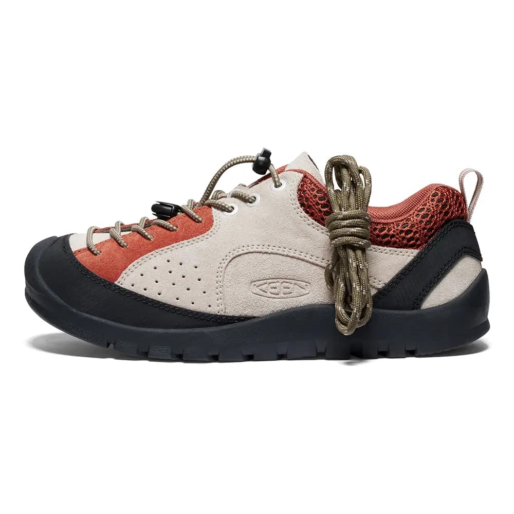 KEEN Jasper Rocks Abrasion-Resistant Low-Top Outdoor Shoes Women's Red Umber Gray