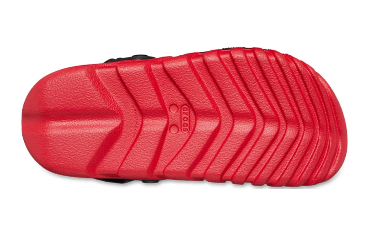 Crocs Uşaq Sandalı Qara/Qırmızı 5