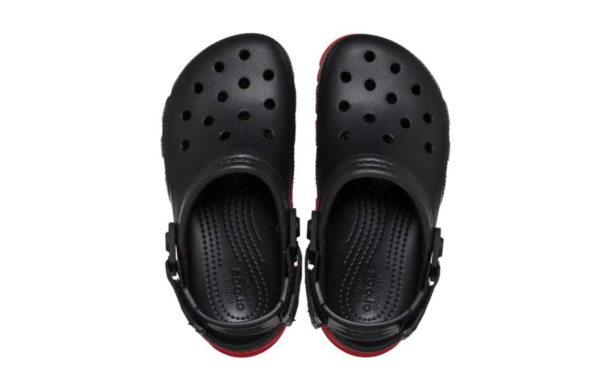 Crocs Uşaq Sandalı Qara/Qırmızı 3