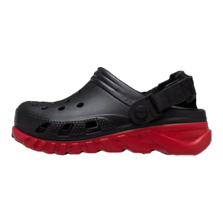 Crocs Uşaq Sandalı Qara/Qırmızı