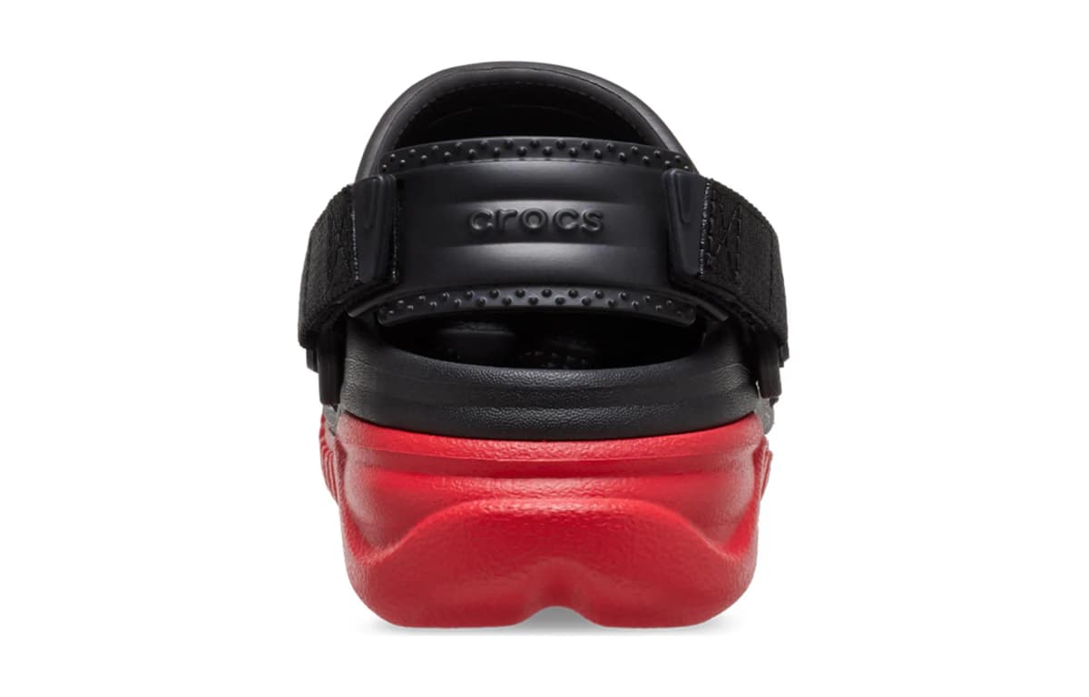Crocs Uşaq Sandalı Qara/Qırmızı 4