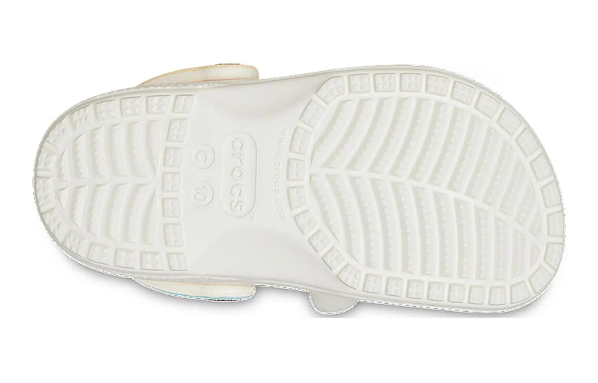 Crocs Slip Resistant Anti Kick Kids' Slippers Chalk Kids' 4