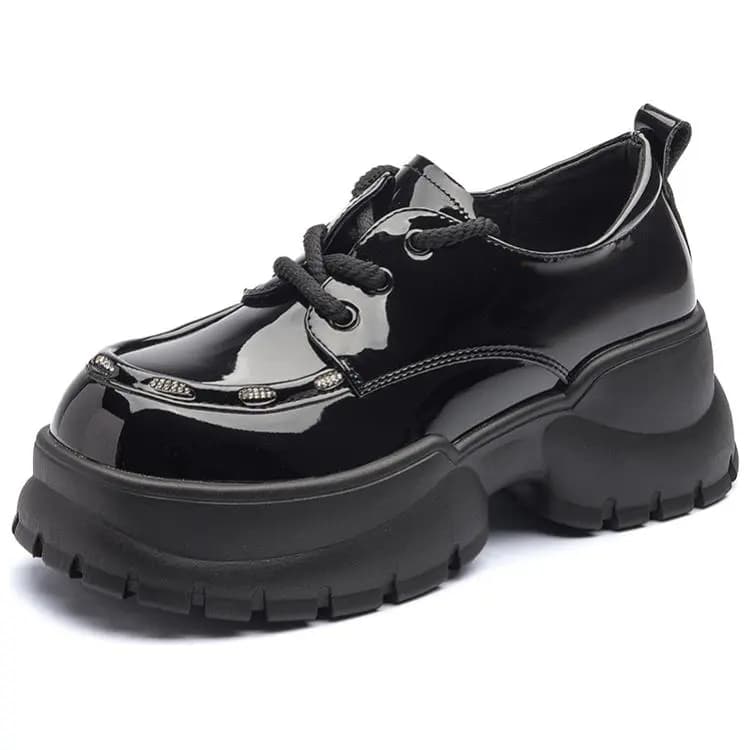 AGSDON Loafer Qadın Qara/Bej 20