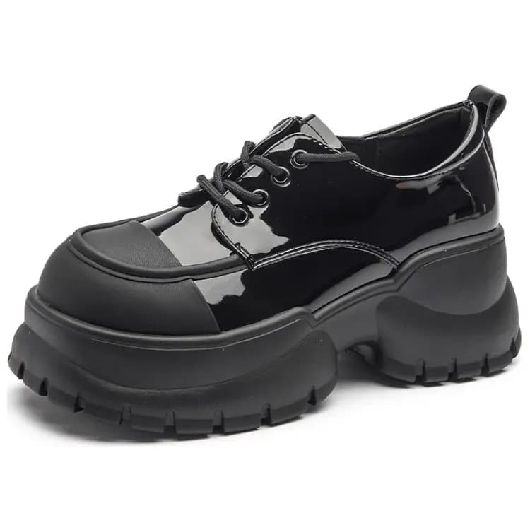 AGSDON Loafer Qadın Qara/Bej 14
