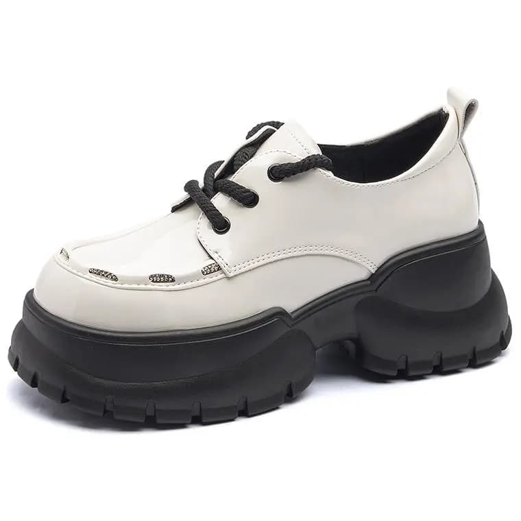 AGSDON Loafer Qadın Qara/Bej 26