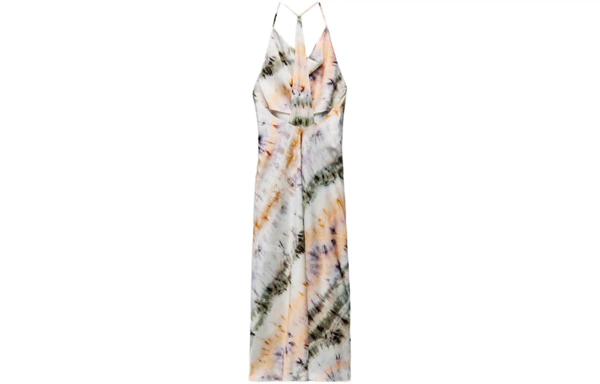 ZARA Slip Dresses Women's Multicolor 2