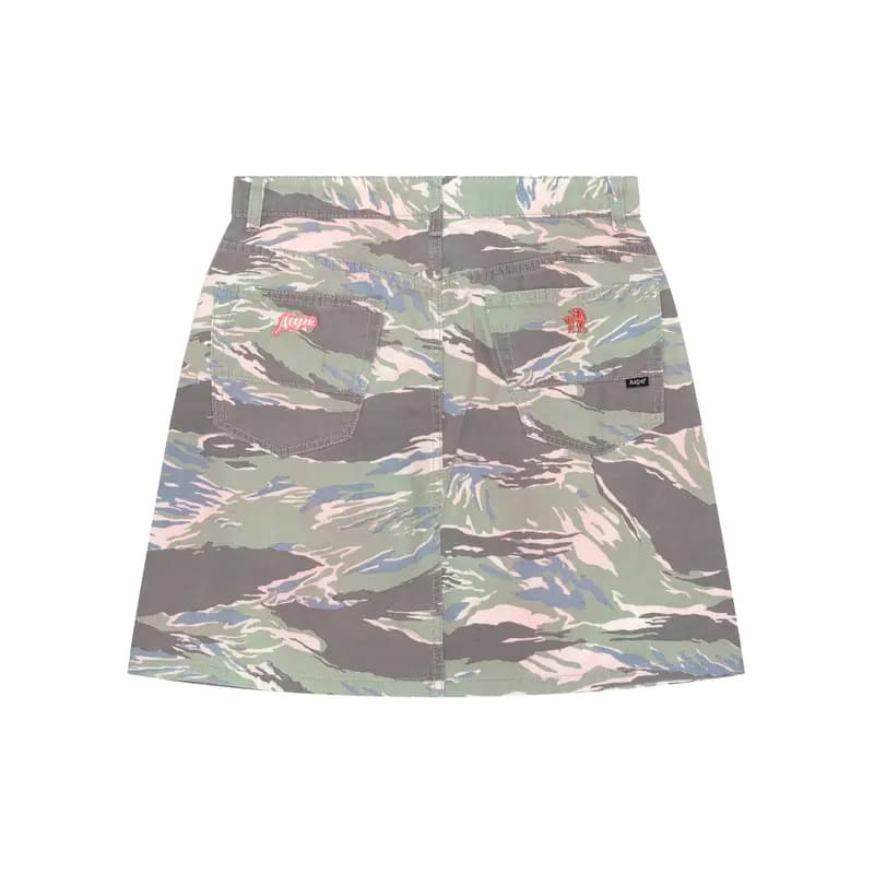 Aape Camouflage print Cotton Miniskirt 2