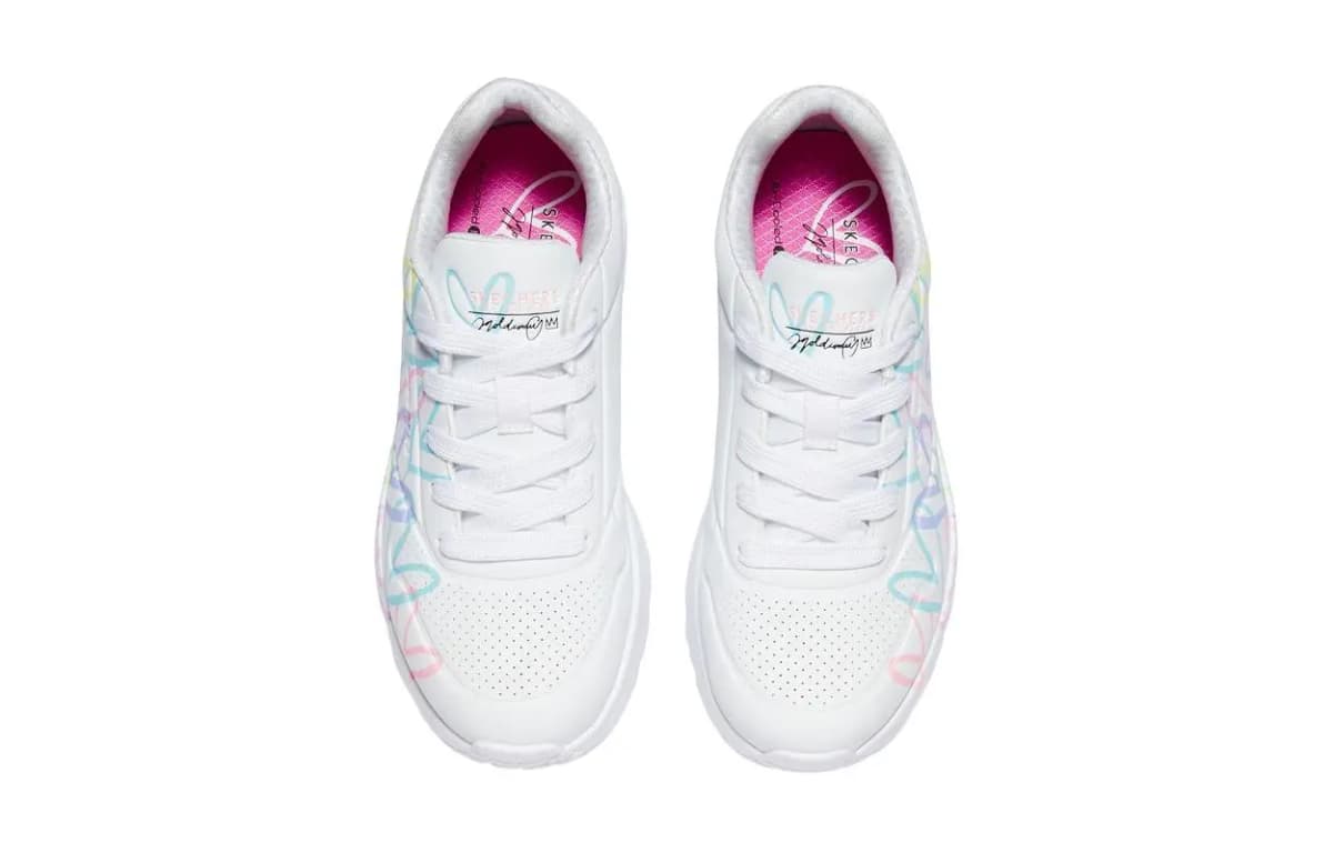 Skechers UNO Uşaq Ayaqqabısı Ağ 3