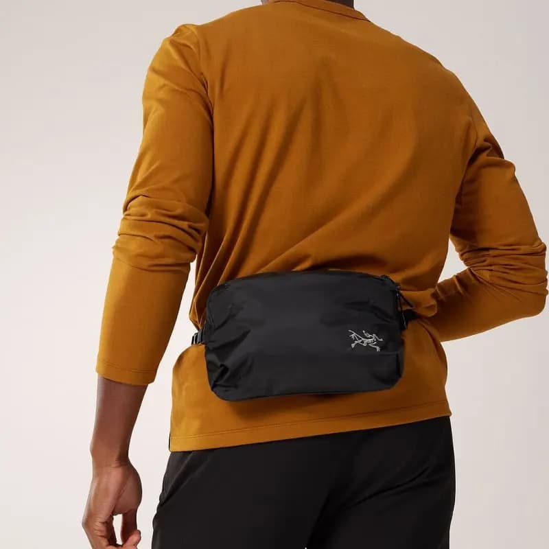 Arcteryx 6L Çanta Unisex Qara 3