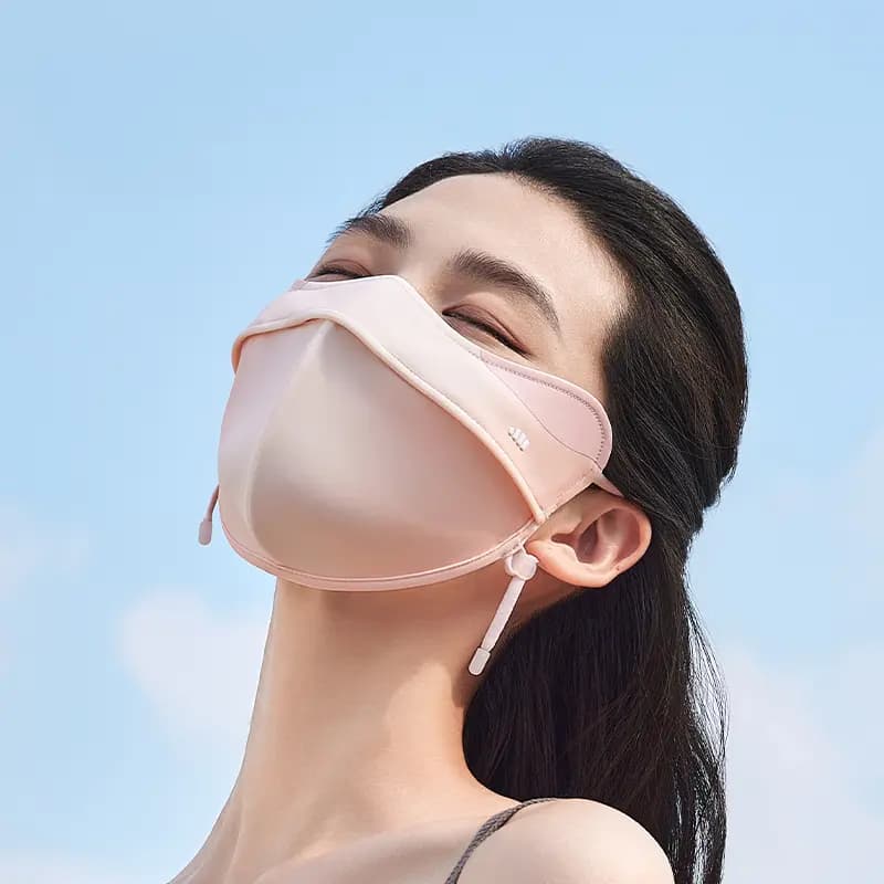 BENEUNDER AL33524 Contouring Eye-Protecting Veil Soft Support UV Protection Breathable Summer 3D Sun Protection Mask Women's 2