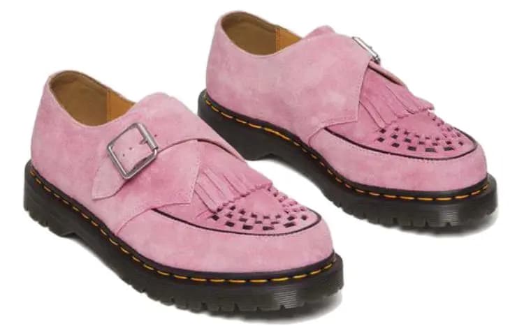Dr. Martens Ramsey Suede Monk Shoes 2