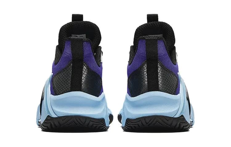 Antakids Airspace Low-Top Uşaq Basketbol Ayaqqabısı Ağ/Bənövşəyi/Qara 4