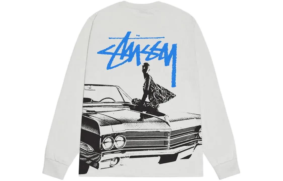 Stussy Beat Crazy Long Sleeve Tee 5