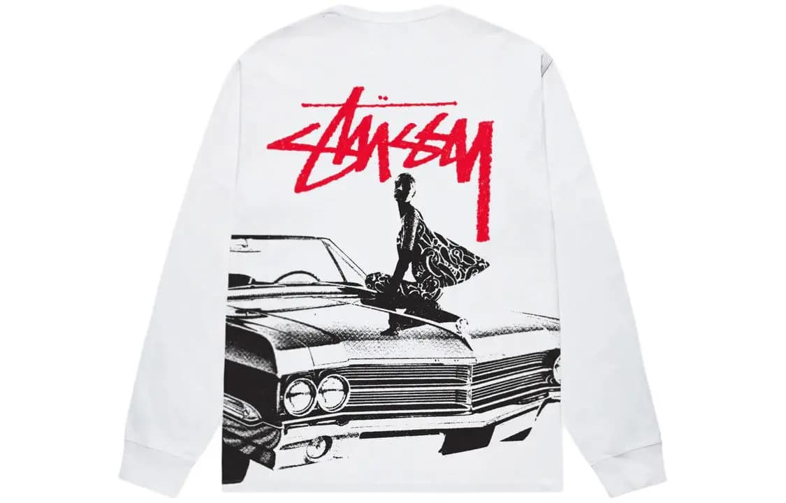 Stussy Beat Crazy Long Sleeve Tee 3