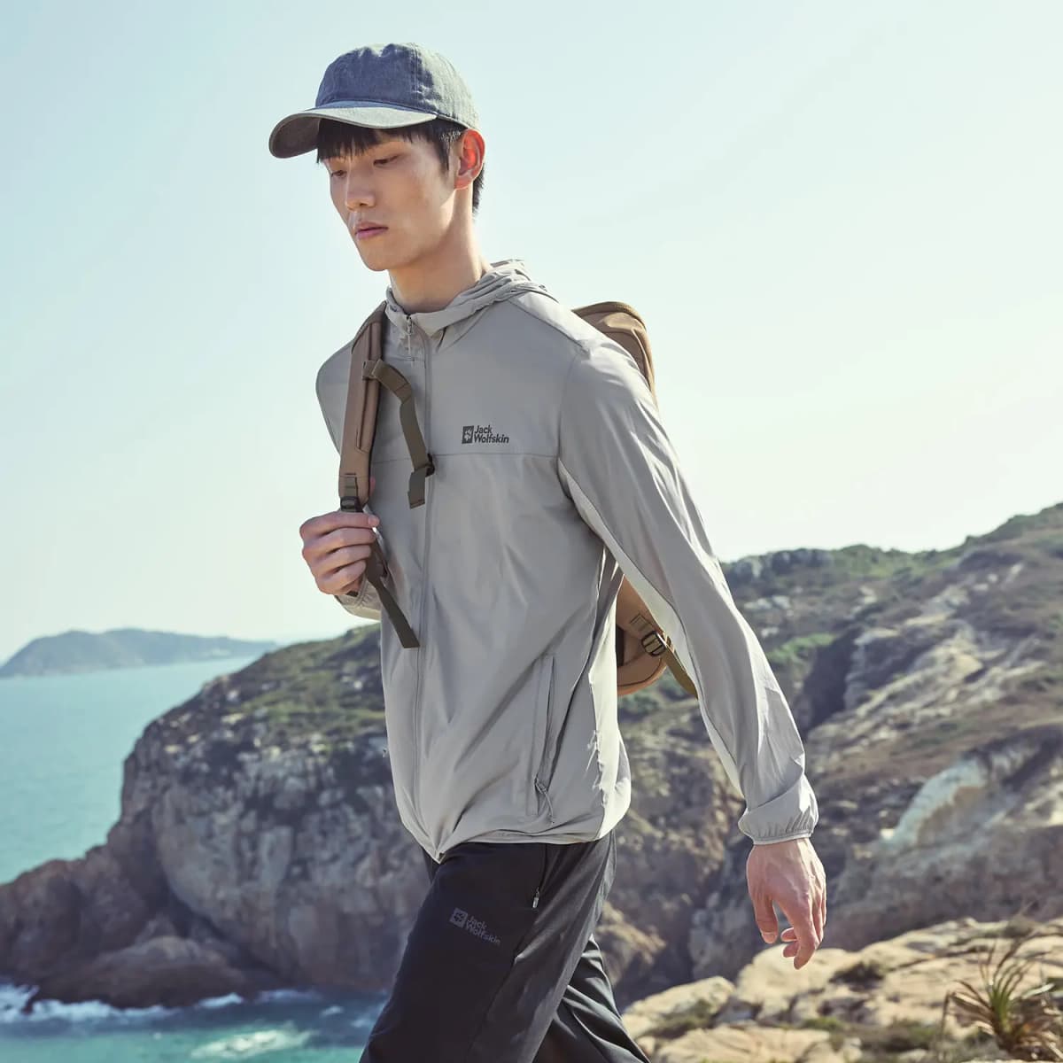 Jack Wolfskin Kişi Günəşdən Qoruyucu Pencək 20