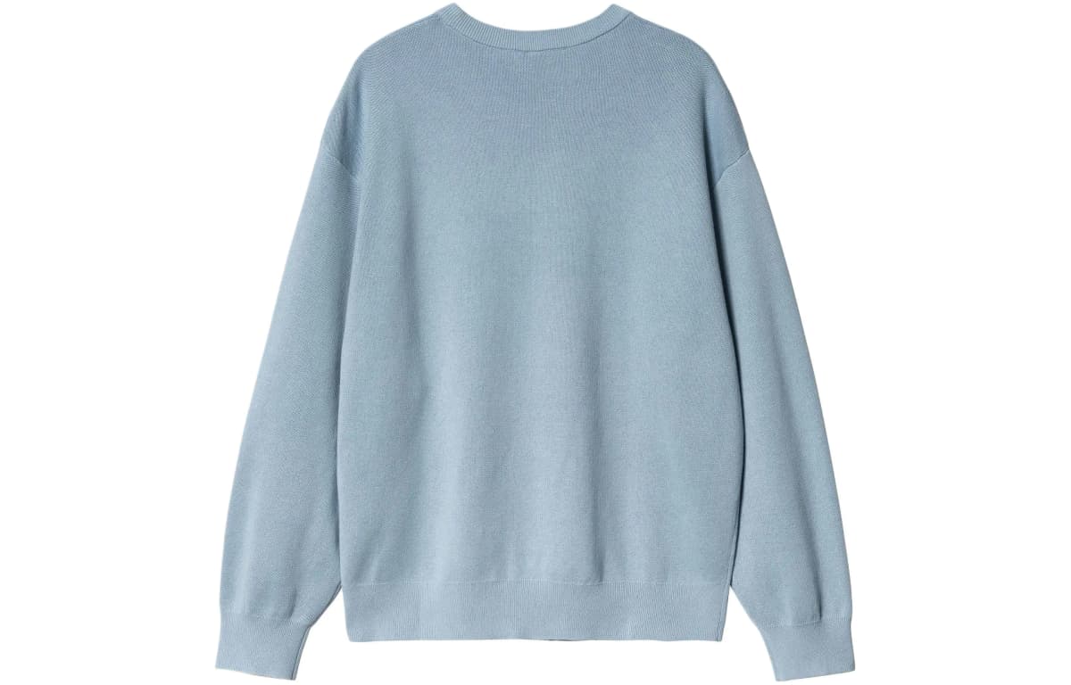Carhartt WIP SS24 Pixel Flower Sweater Knitwear Unisex Matte Blue 2