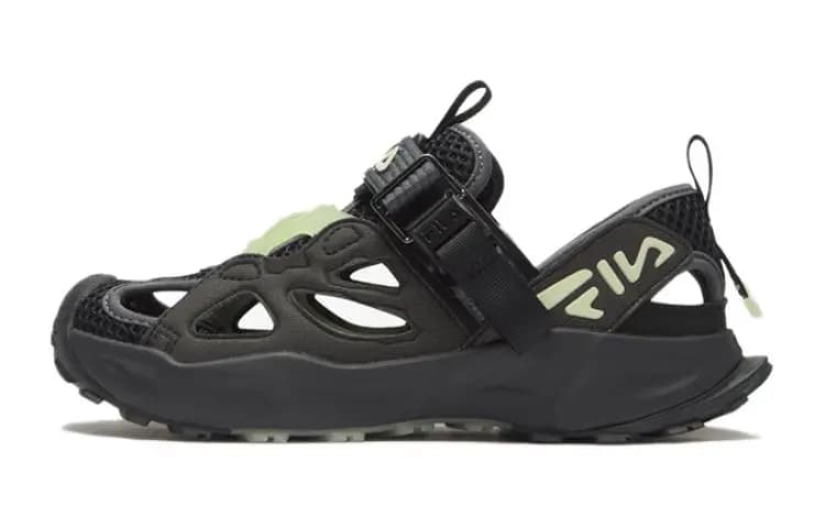 FILA KIDS Uşaq Sandalı Qara/Yaşıl