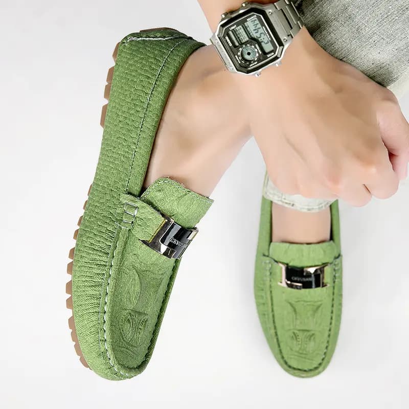 CKVUSAMG Dəri Kişi Loafer Ayaqqabısı 7