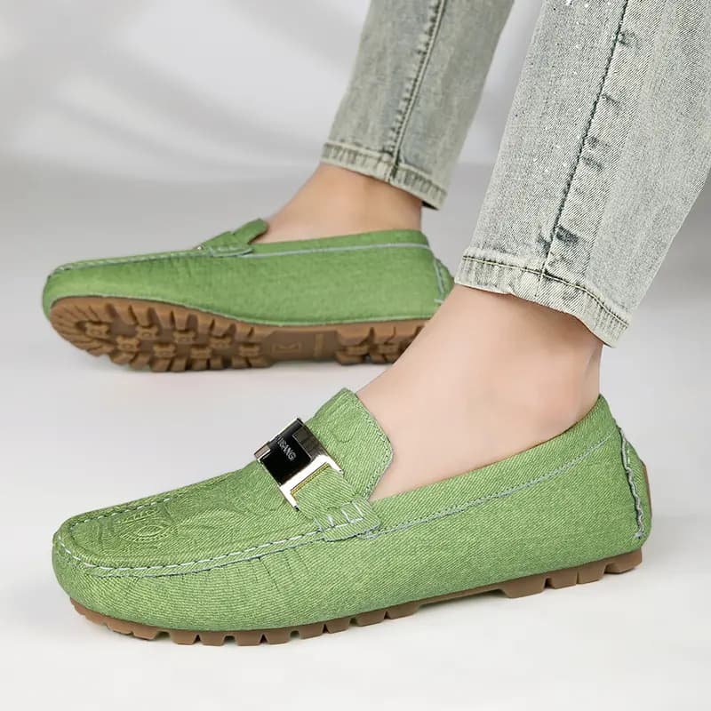 CKVUSAMG Dəri Kişi Loafer Ayaqqabısı 8