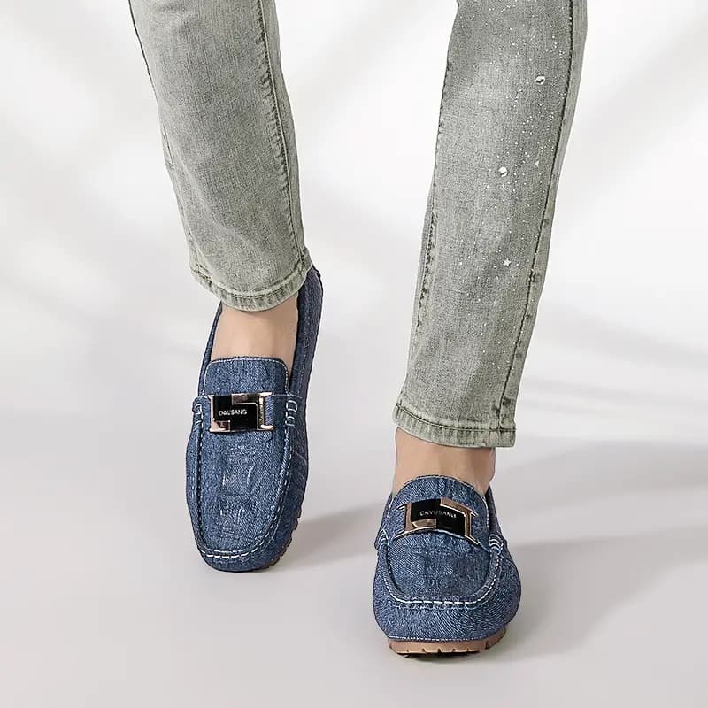 CKVUSAMG Dəri Kişi Loafer Ayaqqabısı 18