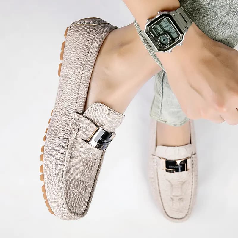 CKVUSAMG Dəri Kişi Loafer Ayaqqabısı 30