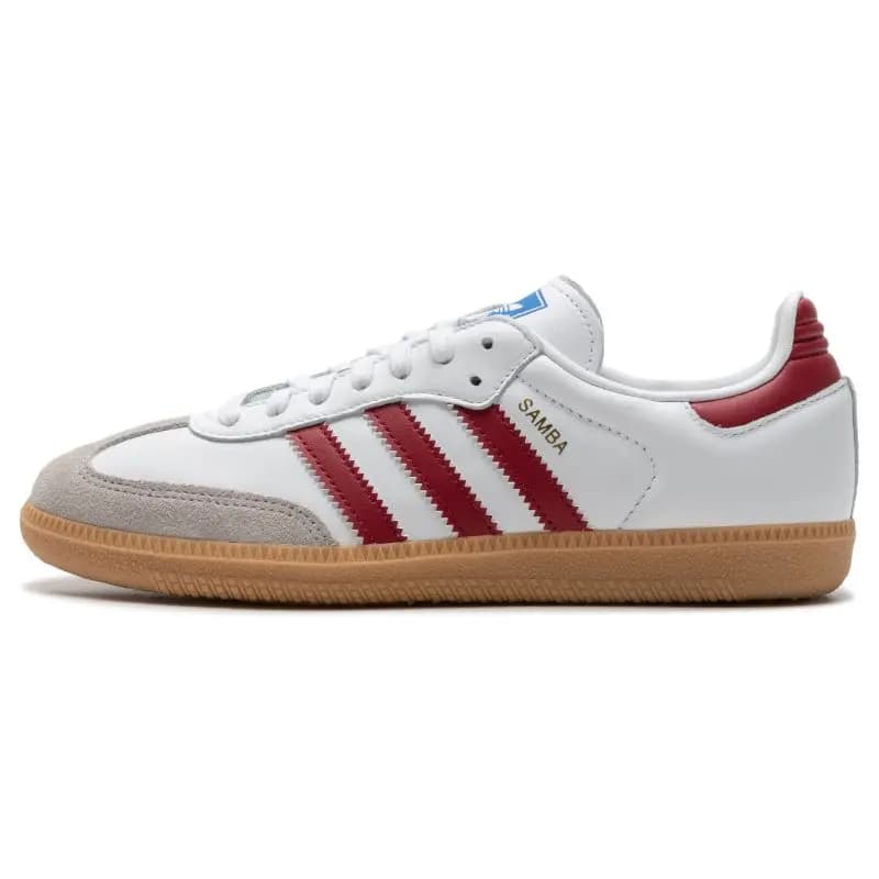 Adidas Originals Samba OG Ayaqqabı Ağ/Bordo