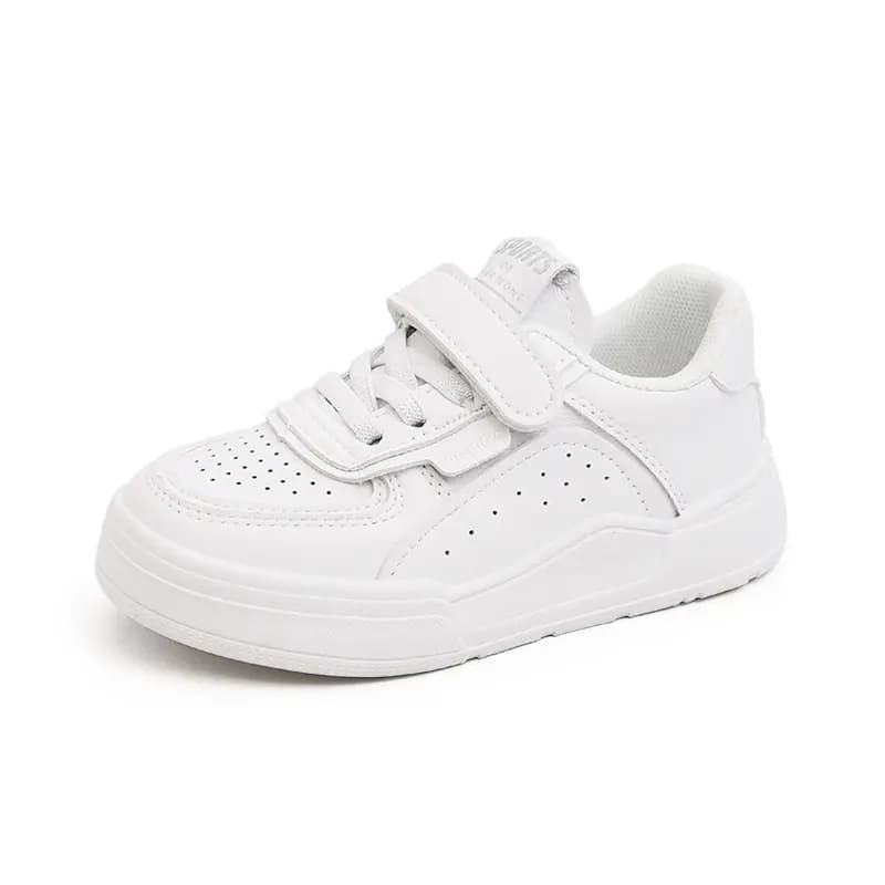 Kids Buding Comfortable Casual Anti-Kick Breathable Low-Top Kids Skate Shoes 7